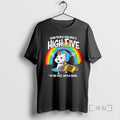 Officials Unicorn Rainbow Some People Just Need A High Five In The Face With T-Shirts, Hoodie, Sweatshirt | InkRitualCo.com