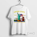 Officials United States Of America Freedom 250th Anniversary 1776 2026 Statue Of Liberty Circle Premium T-Shirts, Hoodie,...
