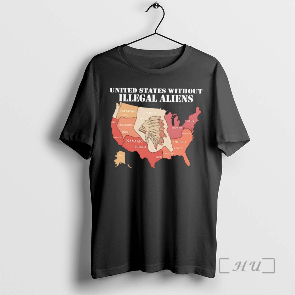 Officials United States Without Illegal Aliens Map T-Shirts, Hoodie, Sweatshirt | InkRitualCo.com