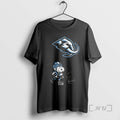Officials Utah Mammoth X 75th Anniversary Of Peanuts Cartoon Double Sided Graphic Premium T Shirts Hoodie, Sweatshirt