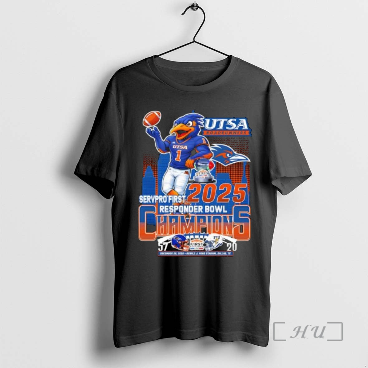 Officials Utsa Roadrunners Mascot Servpro First Responder Bowl Champions 2025 T-Shirts, Hoodie, Sweatshirt | InkRitualCo.com