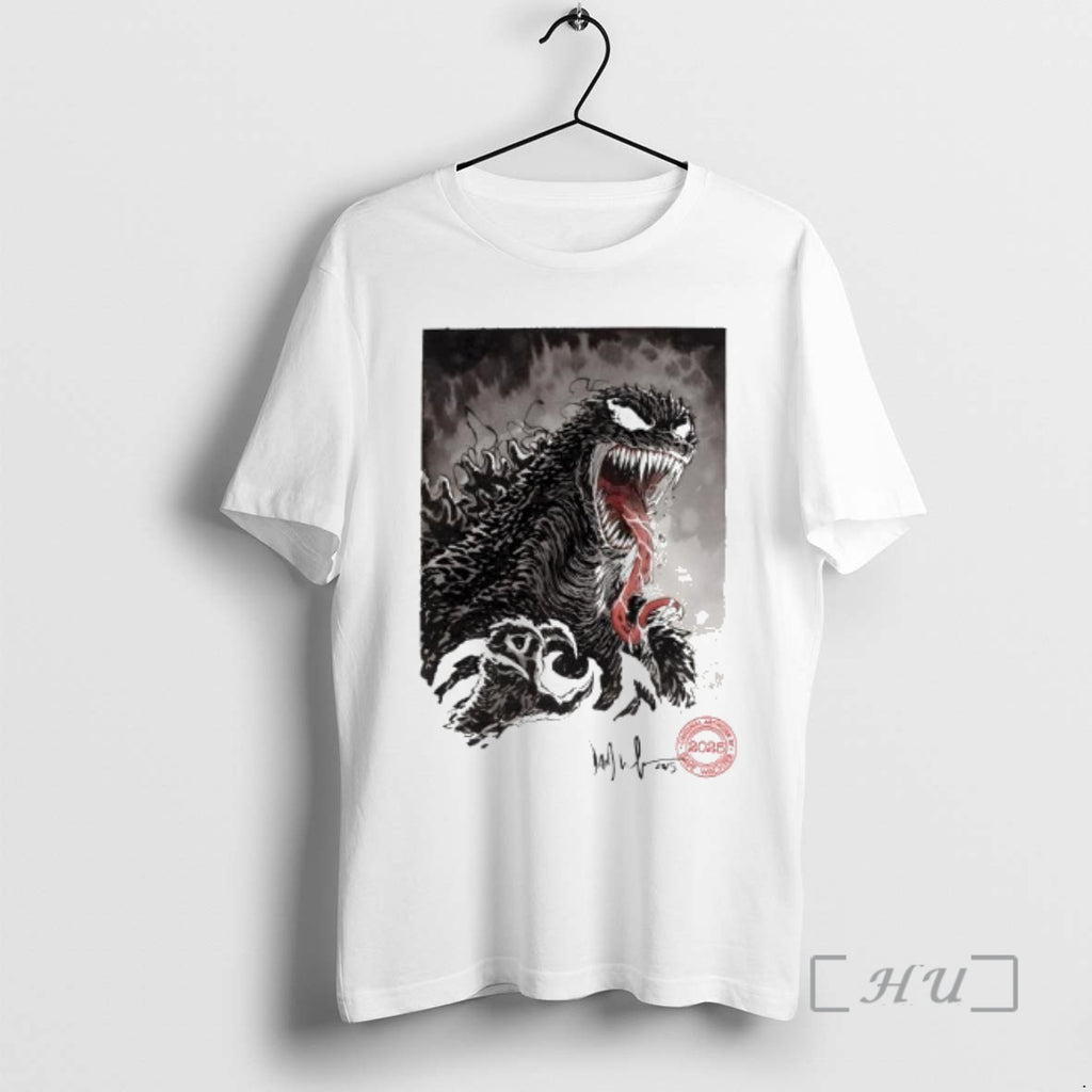 Officials Venomzilla Godzilla Davewachter T-Shirts, Hoodie, Sweatshirt | InkRitualCo.com