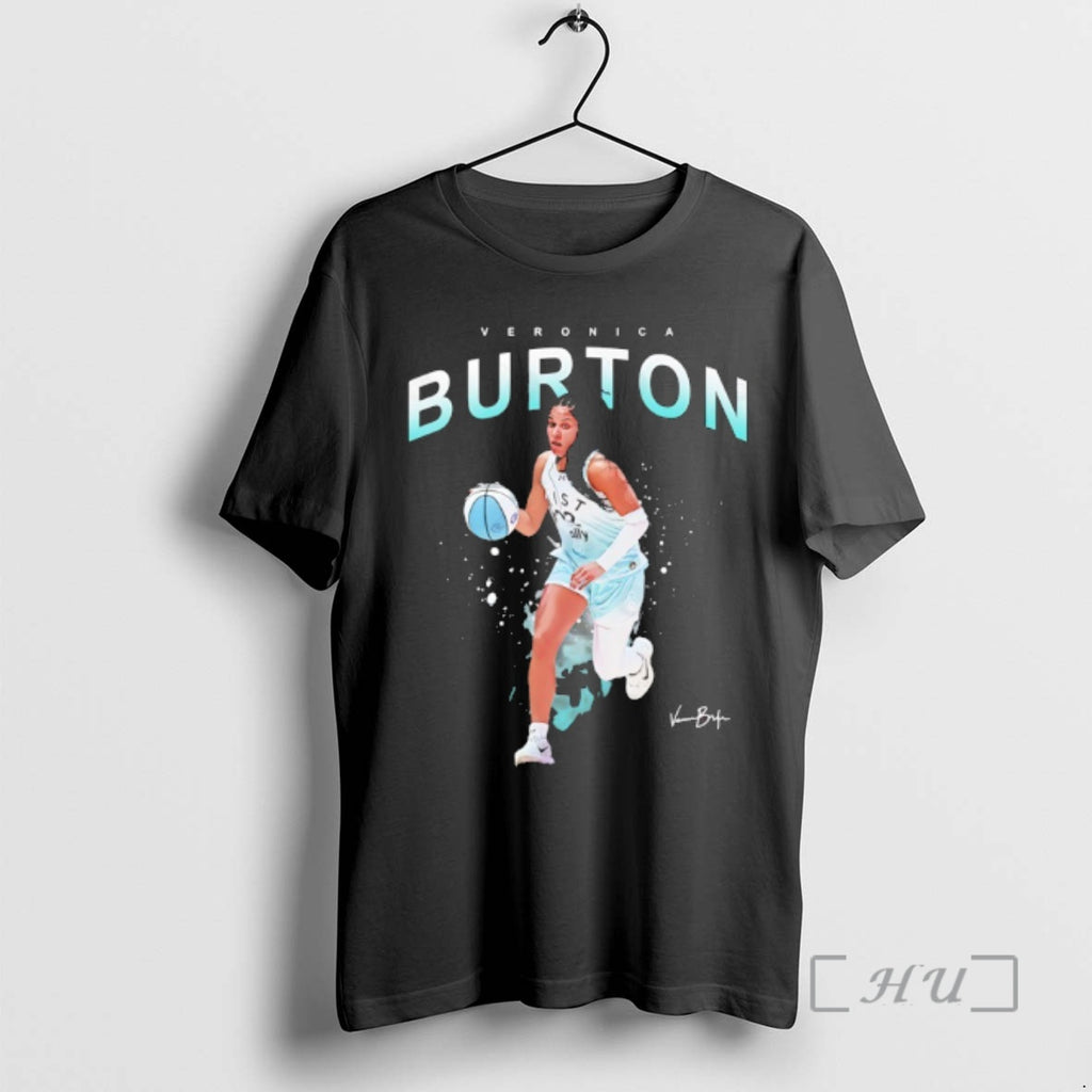 Officials Veronica Burton Unrivaled Basketball Signature Graphic T-Shirts, Hoodie, Sweatshirt | InkRitualCo.com