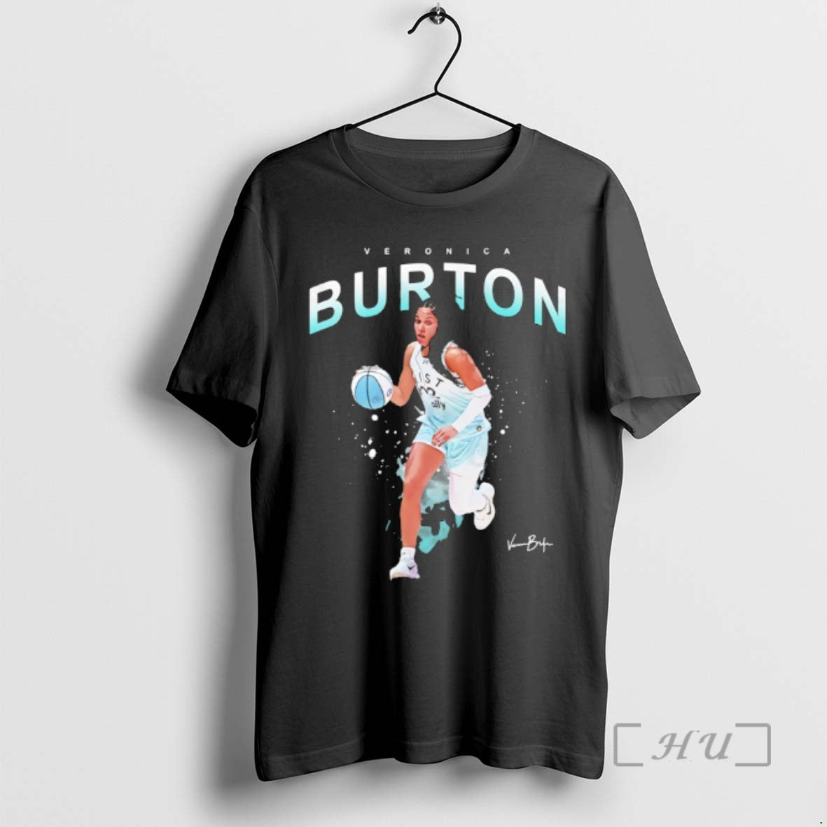 Officials Veronica Burton Unrivaled Basketball Signature Graphic T-Shirts, Hoodie, Sweatshirt | InkRitualCo.com