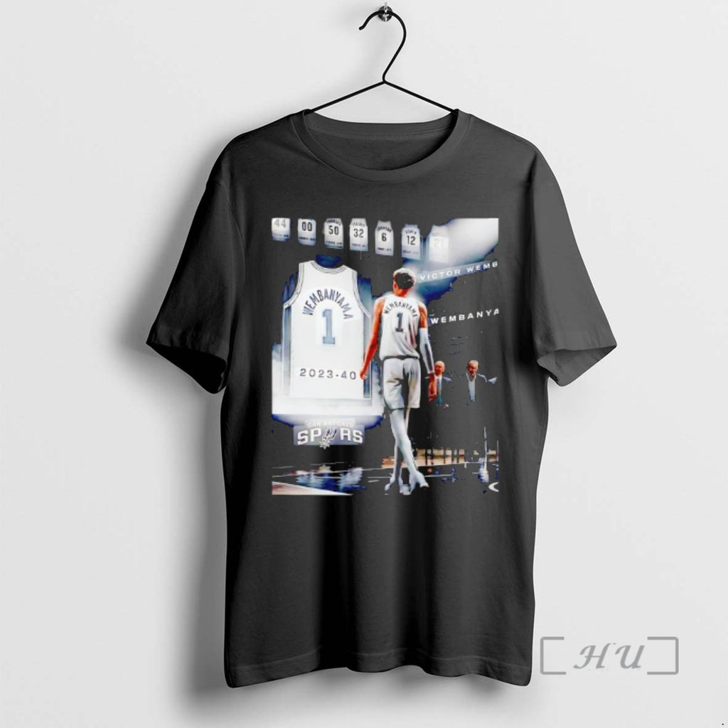 Officials Victor Wembanyama 1 San Antonio Spurs Basketball T-Shirts, Hoodie, Sweatshirt | InkRitualCo.com