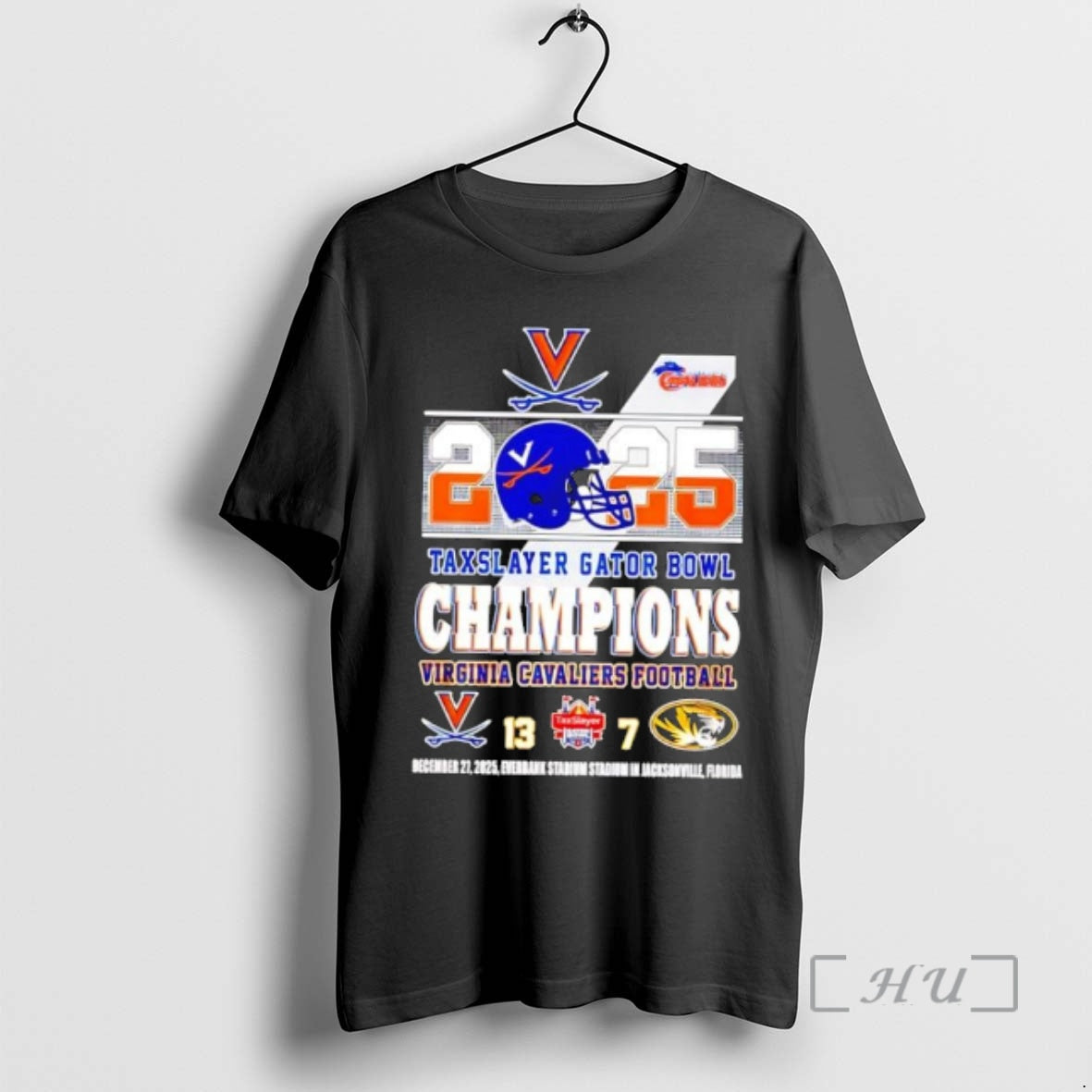Officials Virginia Cavaliers 2025 Taxslayer Gator Bowl Champions Score Helmet T-Shirts, Hoodie, Sweatshirt | InkRitualCo.com