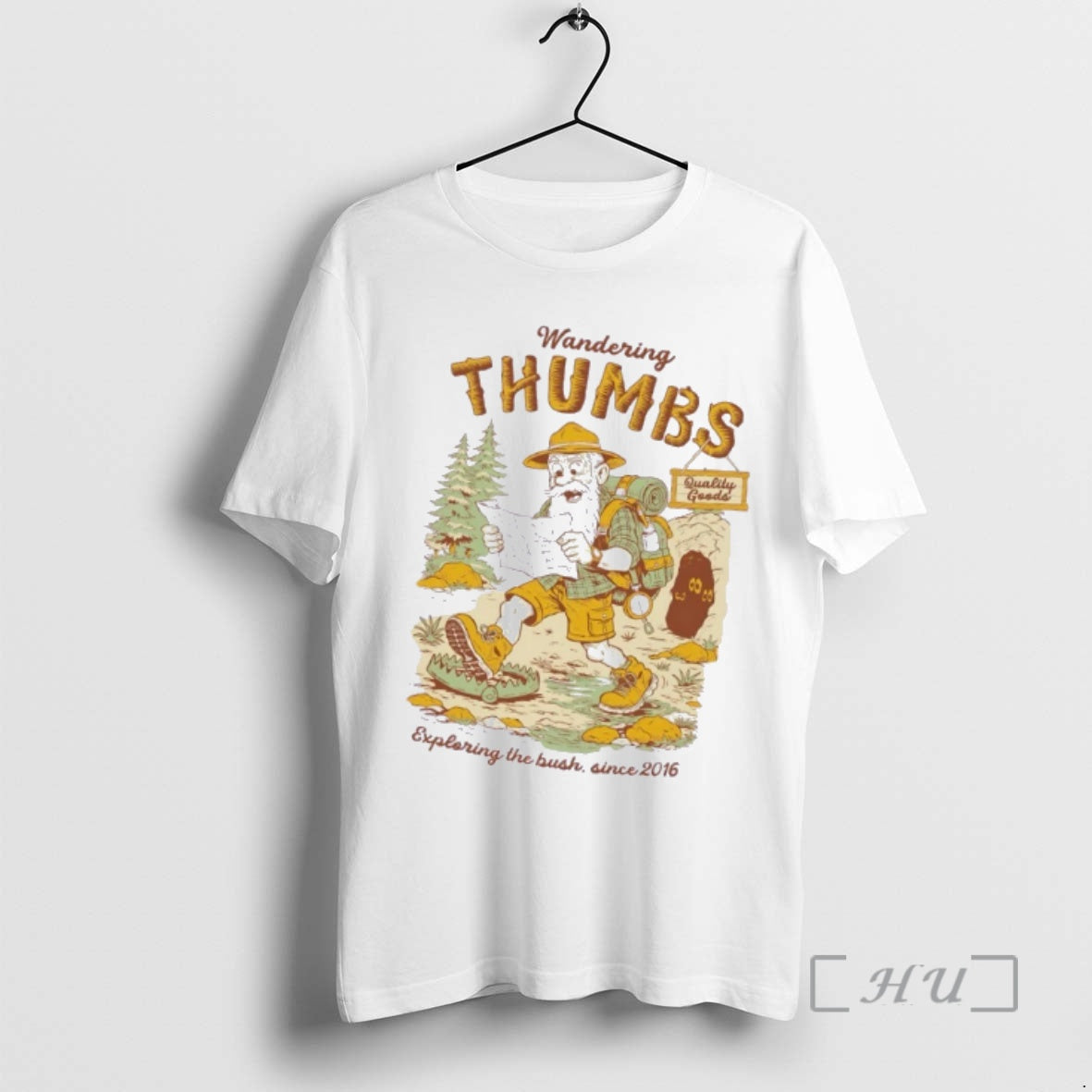 Officials Wandering Thumbs Exploring The Bush Since 2016 T-Shirts, Hoodie, Sweatshirt | InkRitualCo.com