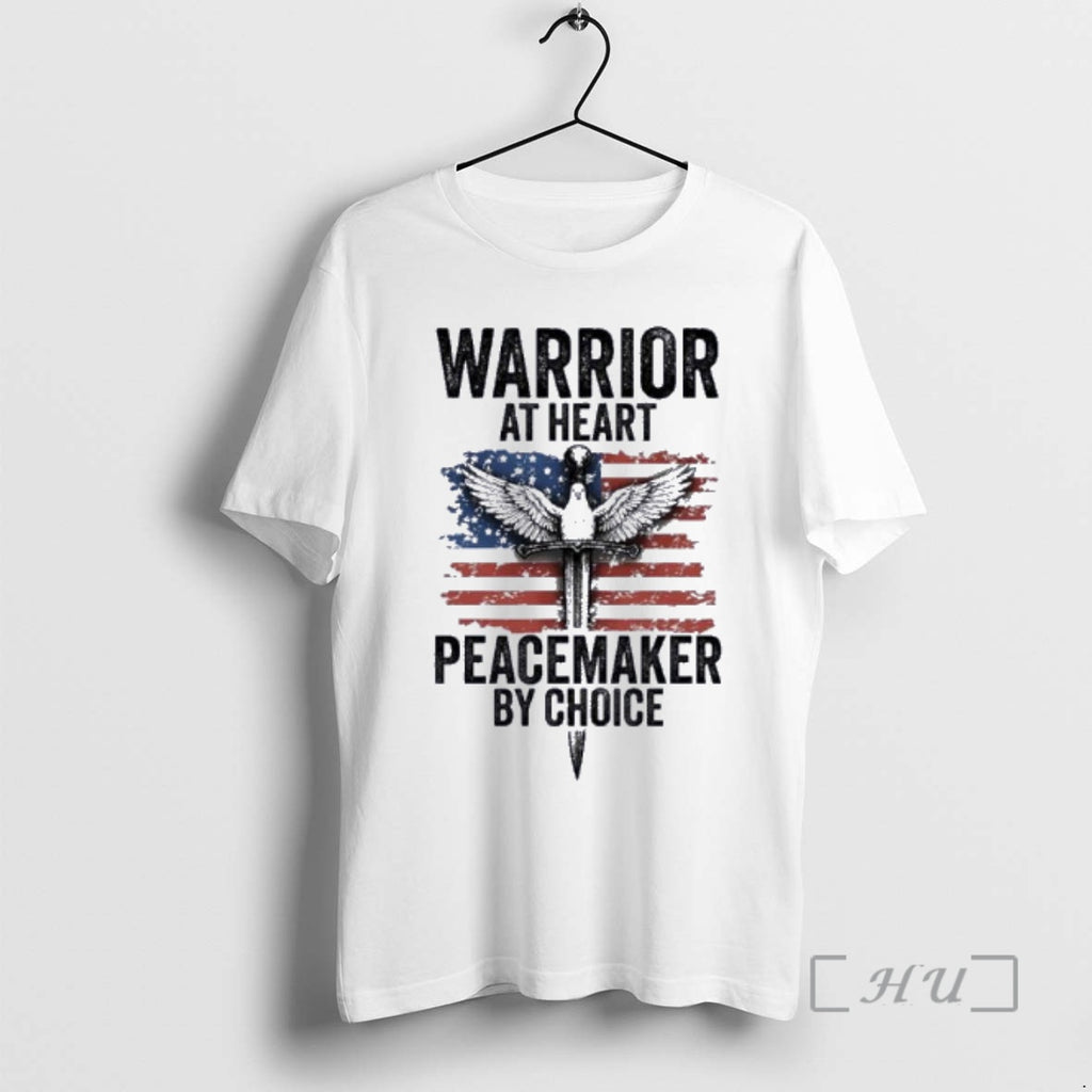 Officials Warrior At Heart Peacemaker By Choice T-Shirts, Hoodie, Sweatshirt | InkRitualCo.com