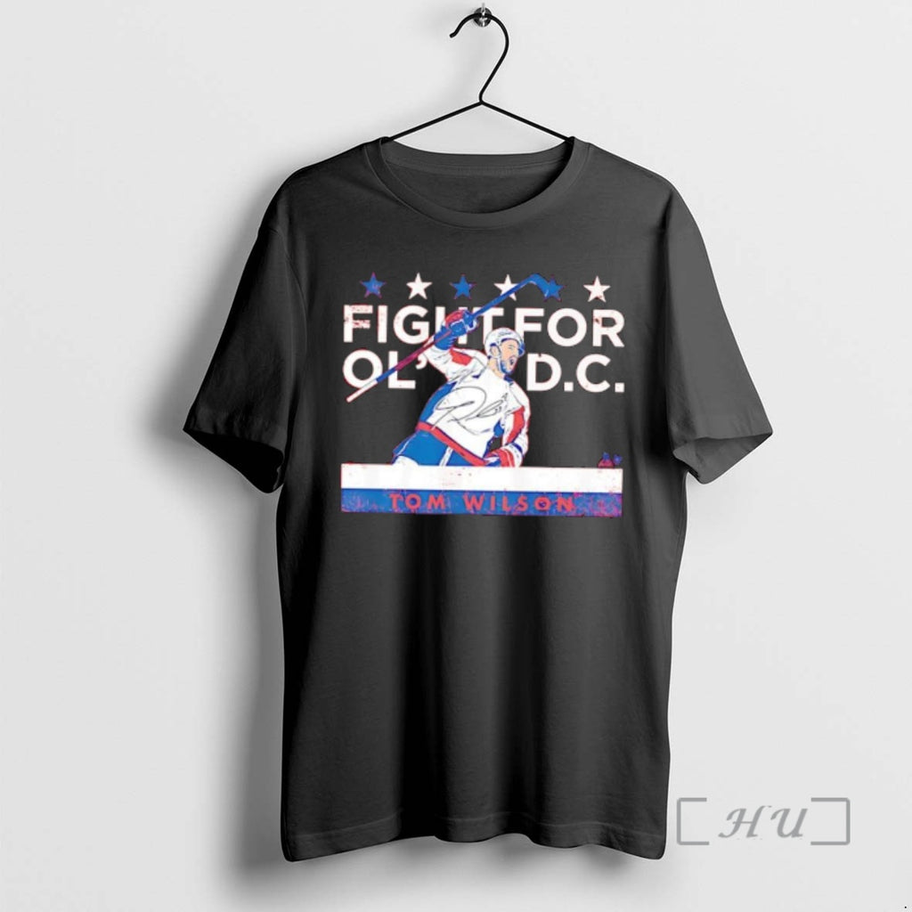 Officials Washington Capitals Tom Wilson Fight For Old Dc Hockey T-Shirts, Hoodie, Sweatshirt | InkRitualCo.com