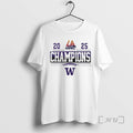 Officials Washington Huskies 2025 Bucked Up La Bowl Champions T-Shirts, Hoodie, Sweatshirt | InkRitualCo.com