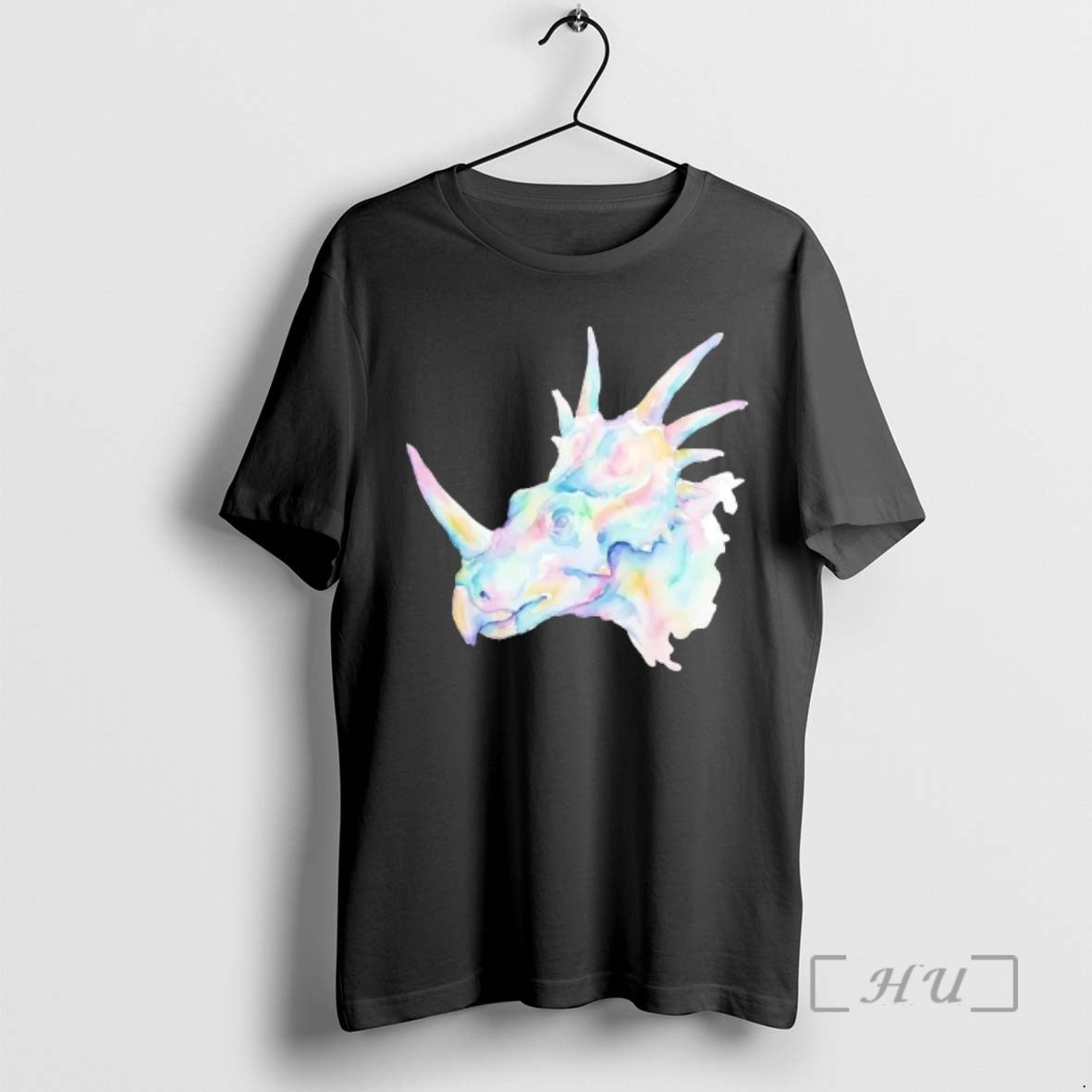 Officials Watercolor Ceratopsian Big Face T-Shirts, Hoodie, Sweatshirt | InkRitualCo.com
