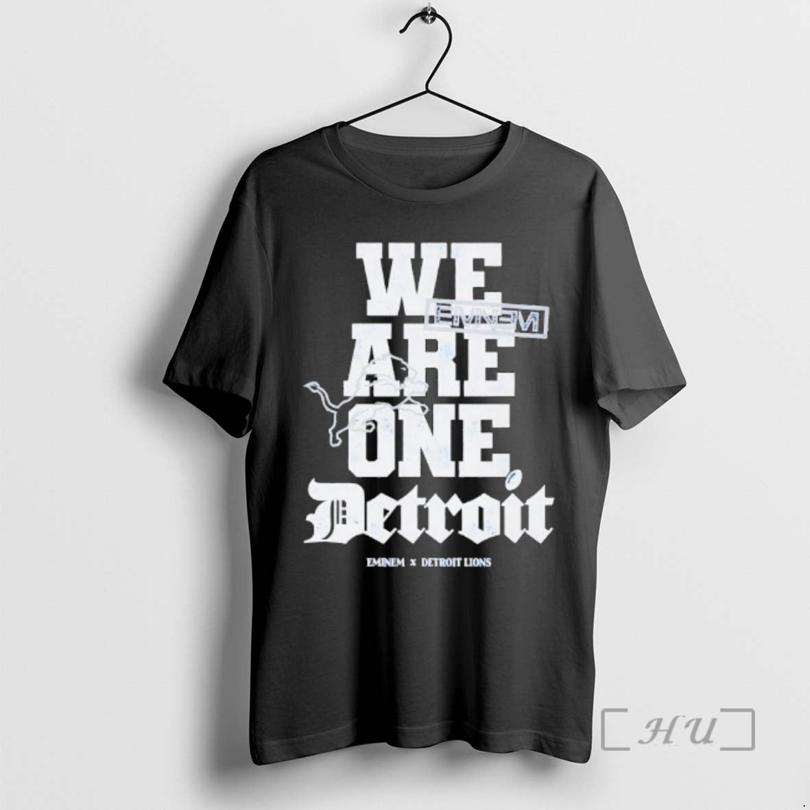Officials We Are One Detroit Eminem X Detroit Lions T-Shirts, Hoodie, Sweatshirt | InkRitualCo.com