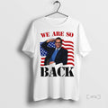 Officials We Are So Back George Santos American Flag T-Shirts, Hoodie, Sweatshirt | InkRitualCo.com