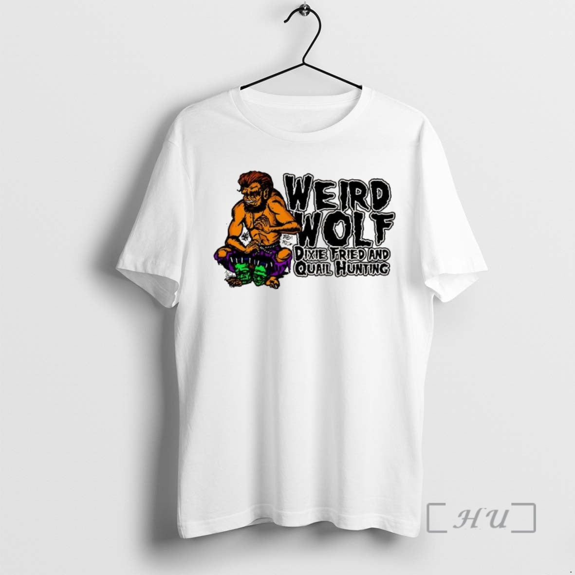 Officials Weird Wolf Dixie Fried And Quail Hunting Cartoon T-Shirts, Hoodie, Sweatshirt | InkRitualCo.com