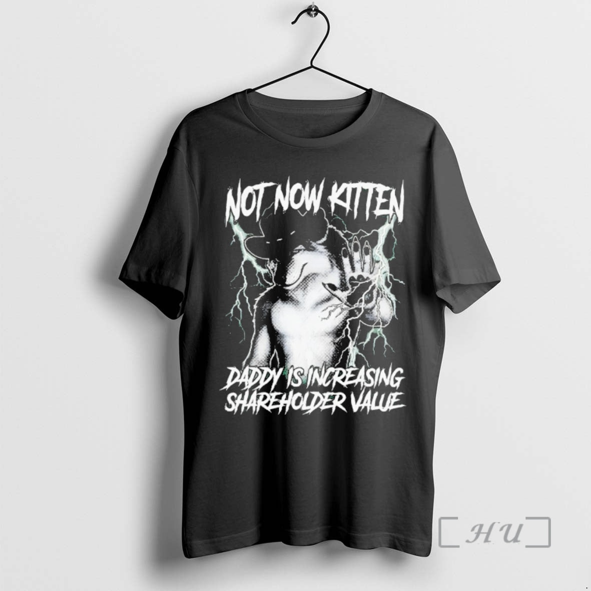 Officials Werewolf Not Now Kitten Daddy Is Increasing Shareholder Value T-Shirts, Hoodie, Sweatshirt | InkRitualCo.com