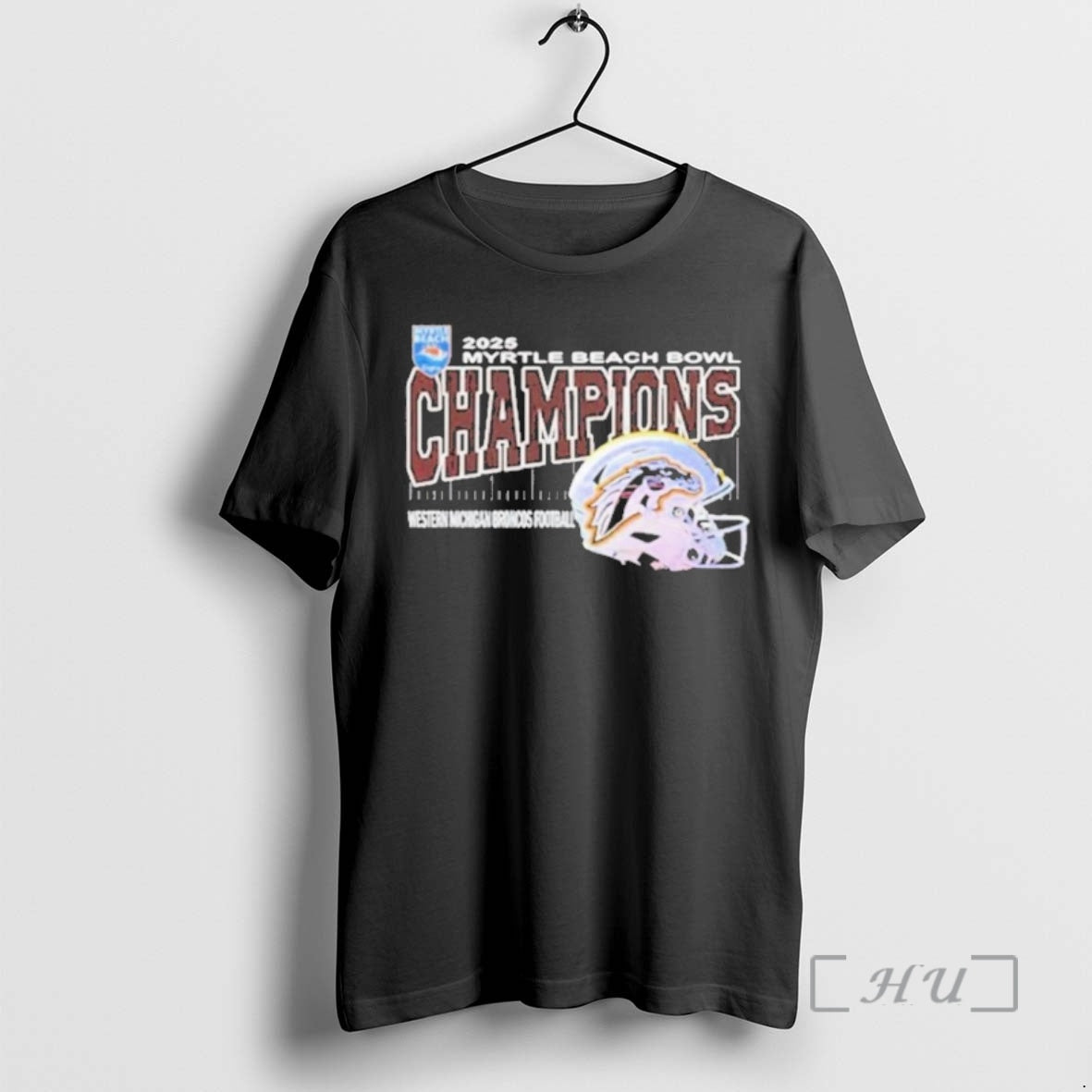 Officials Western Michigan Broncos 2025 Myrtle Beach Bowl Champions Helmet T-Shirts, Hoodie, Sweatshirt | InkRitualCo.com