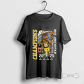 Officials Western Michigan Broncos Champions Mid American Conference 1966 2025 Mascot Circle Black Premium T-Shirts,...