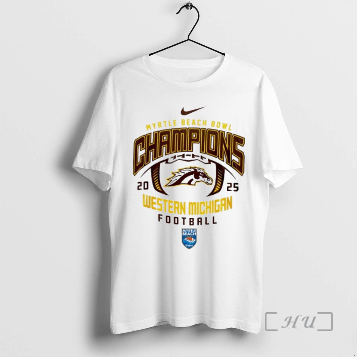 Officials Western Michigan Broncos Myrtle Beach Bowl Champions 2025 Football T-Shirts, Hoodie, Sweatshirt | InkRitualCo.com