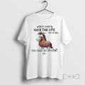 When People Suck The Life Out Of You They Should Take Some Fat Too Horse Funny T-Shirts, Hoodie, Sweatshirt | InkRitualCo.com