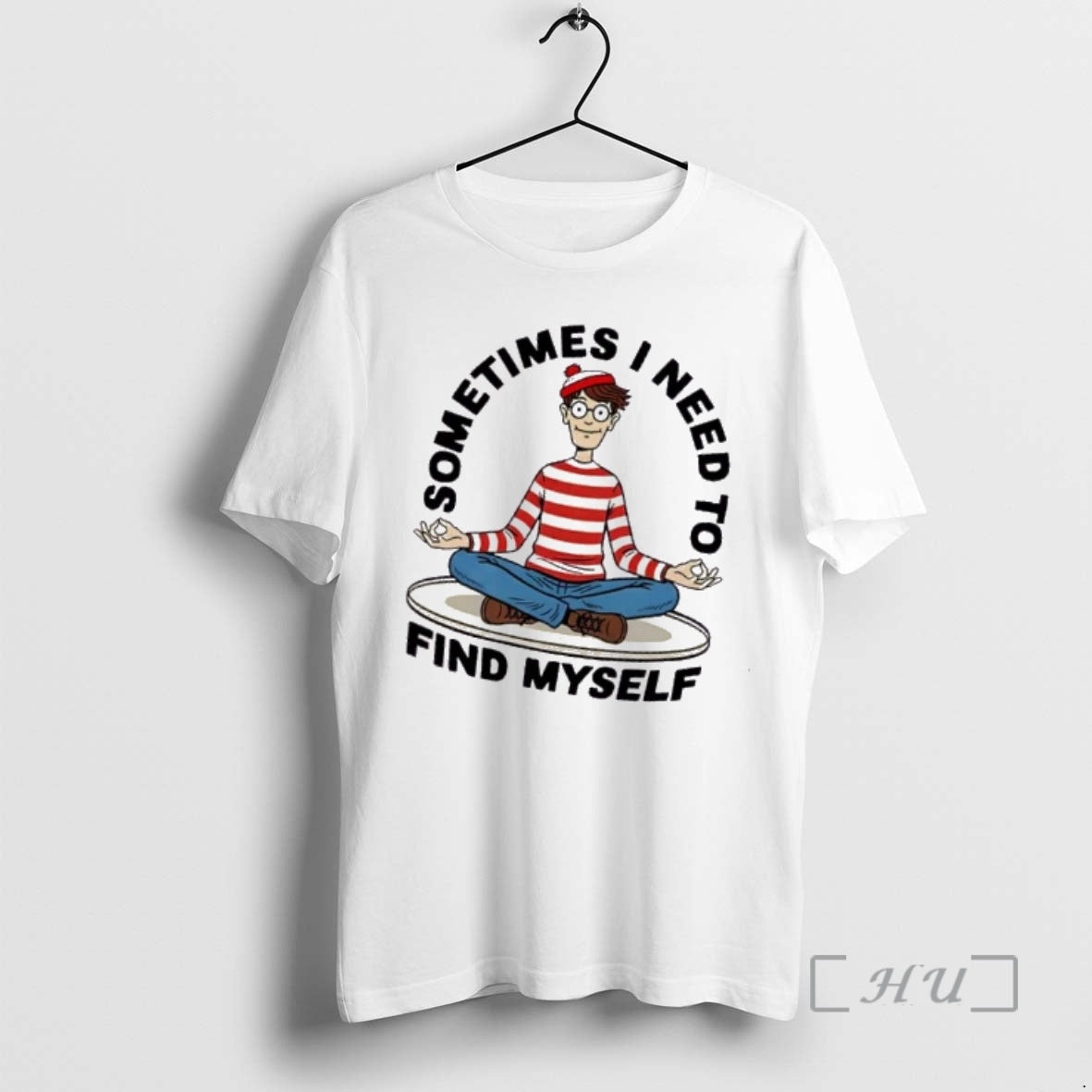 Officials Wheres Wally Sometimes I Need Find Myself Caricature T-Shirts, Hoodie, Sweatshirt