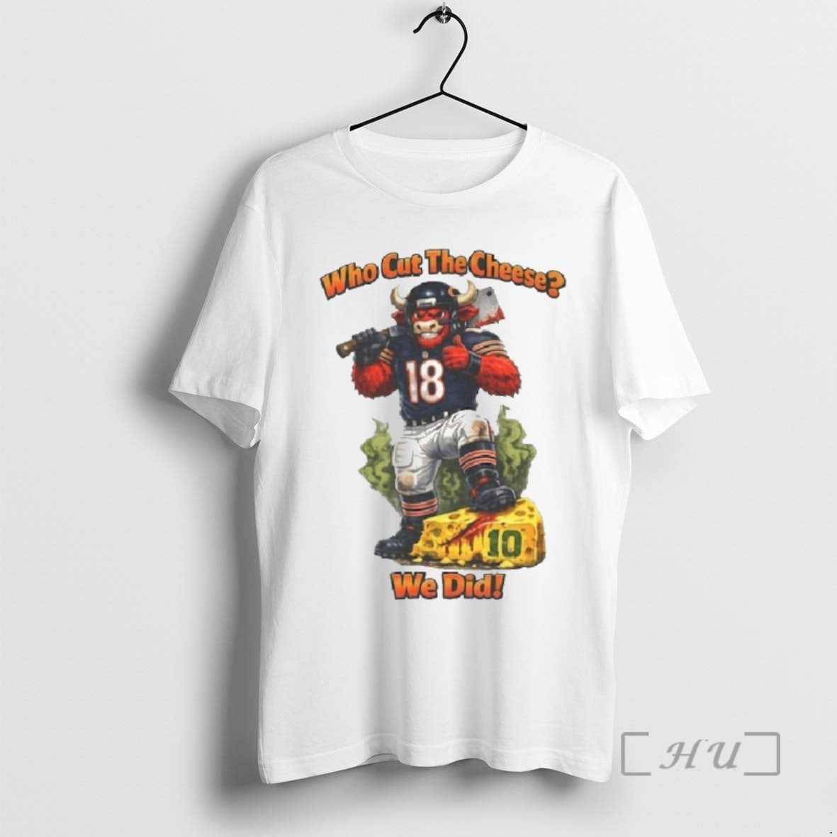 Officials Who Cut The Cheese We Did Chicago Beat Green Bay Premium T Shirts Sweater Hoodie, Sweatshirt | InkRitualCo.com