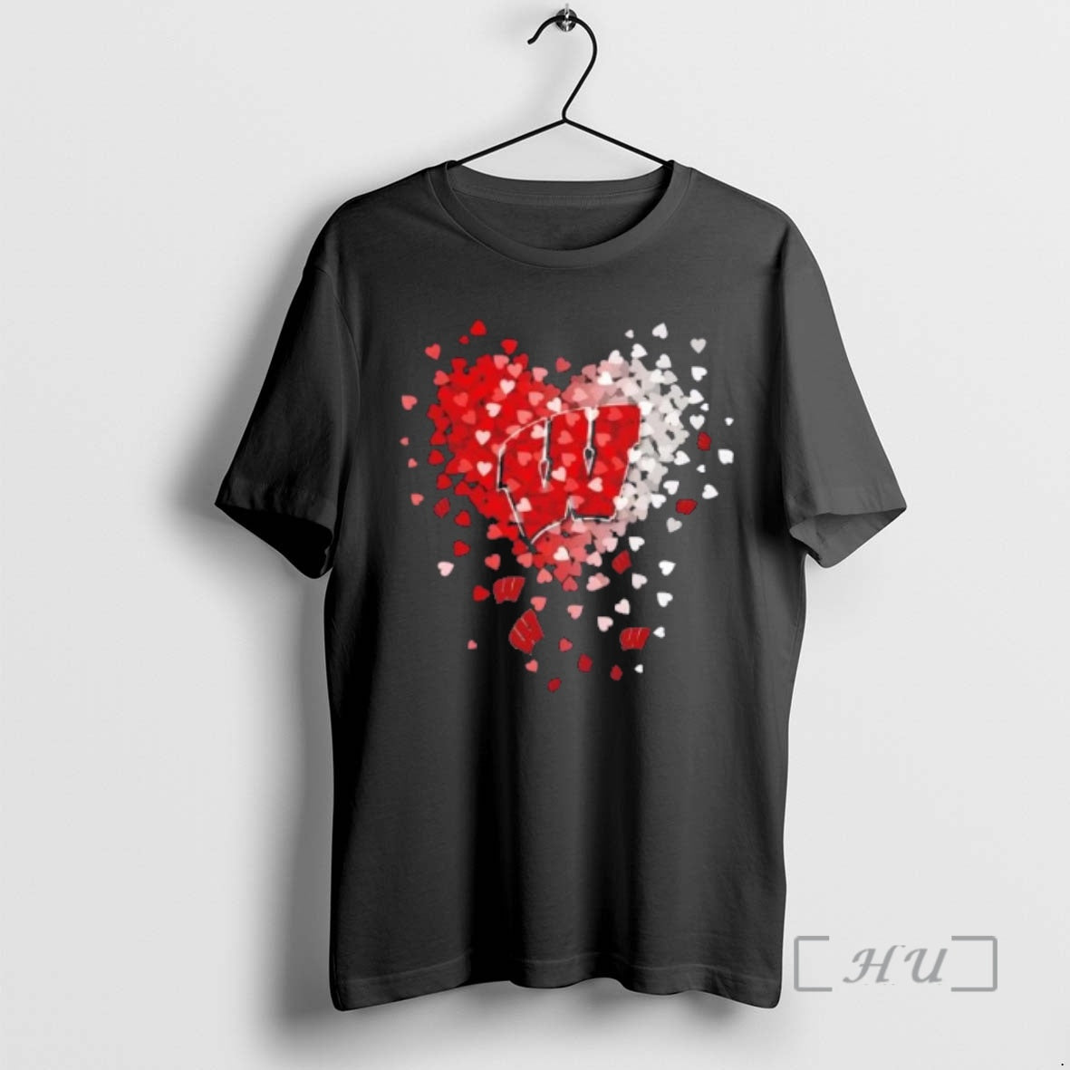 Officials Wisconsin Badgers Football Fans Hearts And Soul T-Shirts, Hoodie, Sweatshirt | InkRitualCo.com