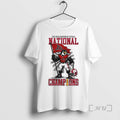 Officials Wisconsin River Falls Falcons 2025 Ncaa Division Iii Football National Champions Mascot Premium T-Shirts,...