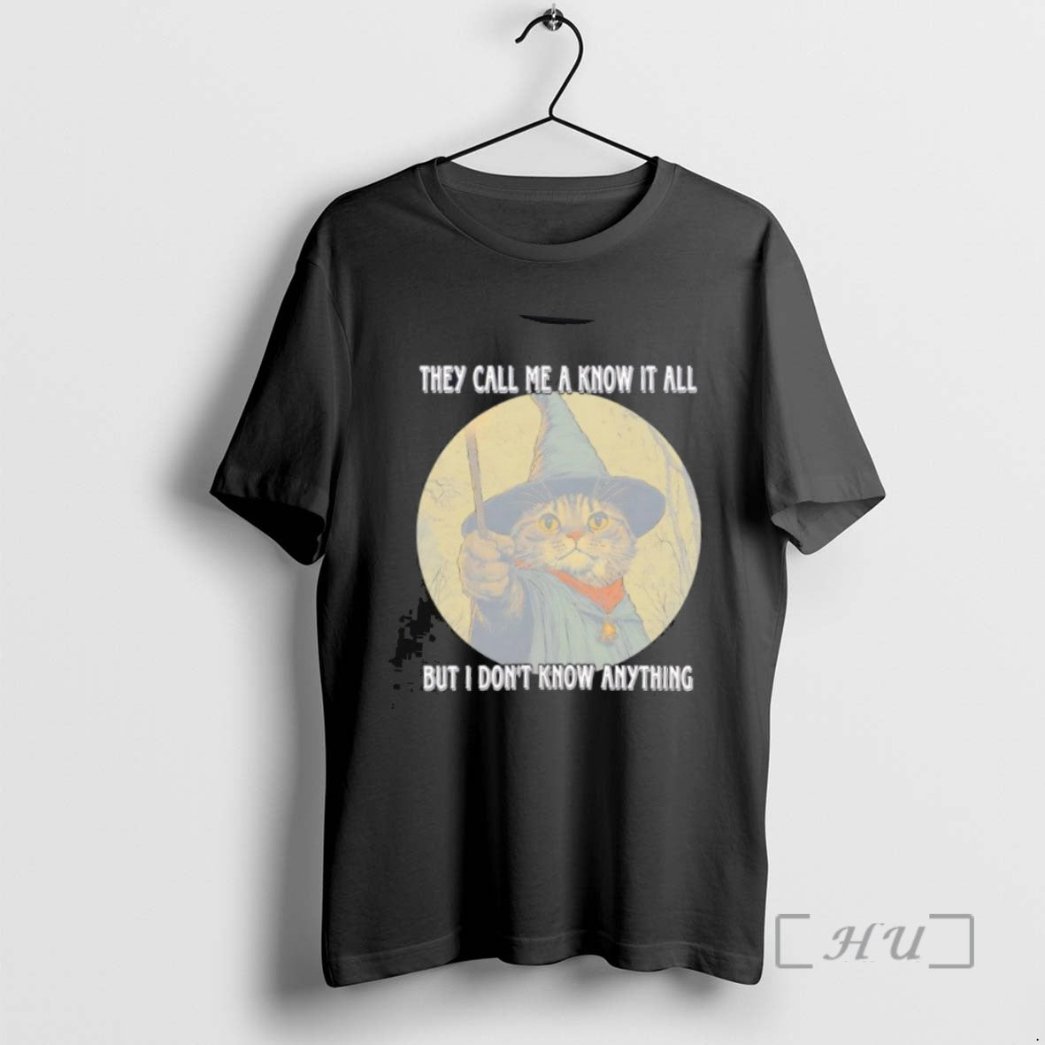 Officials Wizard Cat They Call Me A Know It All But I Dont Know Anything T-Shirts, Hoodie, Sweatshirt | InkRitualCo.com