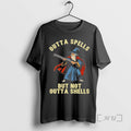 Officials Wizard Outta Spells But Not Outta Shells Wizard Fantasy Meme Cartoon Premium T Shirts Hoodie, Sweatshirt