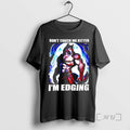 Officials Wolfman Dont Touch Me Kitten Im Edging Graphic T-Shirts, Hoodie, Sweatshirt | InkRitualCo.com