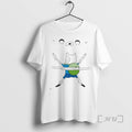 Officials Woman Wearing Adventure Time Bro Hug T-Shirts, Hoodie, Sweatshirt | InkRitualCo.com