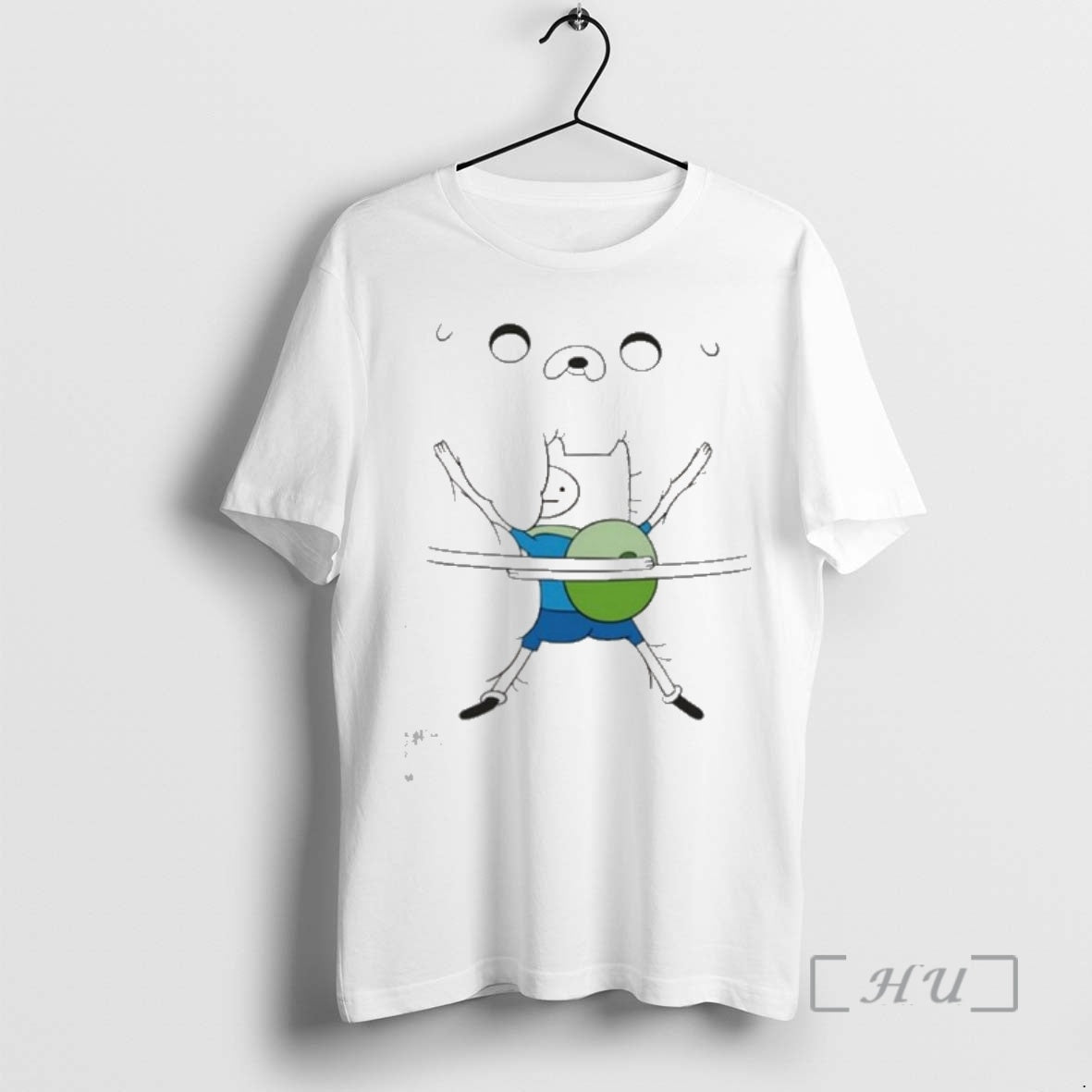 Officials Woman Wearing Adventure Time Bro Hug T-Shirts, Hoodie, Sweatshirt | InkRitualCo.com