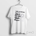 Officials Women I Wake Up Every Day With A Good Attitude And Then Idiots Happen T-Shirts, Hoodie, Sweatshirt