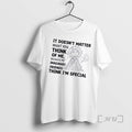 Officials Women It Doesnt Matter What You Think Of Me Because My Imaginary Friends Think T-Shirts, Hoodie, Sweatshirt
