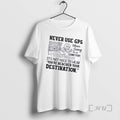 Officials Women Never Use Gps When Going To A Cemetery Its Not Nice To Hear T-Shirts, Hoodie, Sweatshirt | InkRitualCo.com