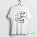 Officials Women Sometimes Words Arent Enough Thats Why We Have Middle Fingers Premium T Shirts Hoodie, Sweatshirt