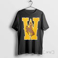 Officials Wyoming Cowboys Wrestling Champion Brown Icon Logo T-Shirts, Hoodie, Sweatshirt | InkRitualCo.com