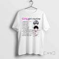 Officials Yaoi Girly Girl Routine Anime T-Shirts, Hoodie, Sweatshirt | InkRitualCo.com