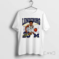 Officials Yaxel Lendeborg Michigan Basketball Caricature T-Shirts, Hoodie, Sweatshirt | InkRitualCo.com