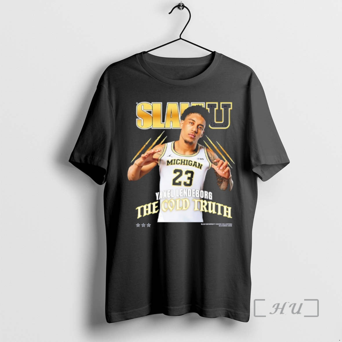 Officials Yaxel Lendeborg The Cold Truth Michigan Wolverines Slamu T-Shirts, Hoodie, Sweatshirt | InkRitualCo.com