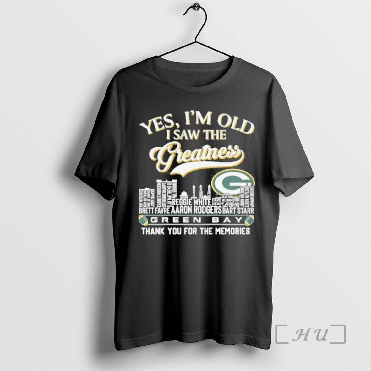 Officials Yes Im Old I Saw The Greatness Typo City Green Bay Thank You For T-Shirts, Hoodie, Sweatshirt | InkRitualCo.com