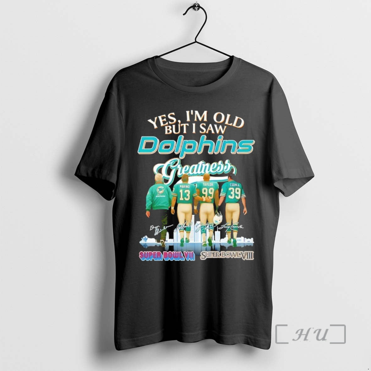 Officials Yes Im Old But I Saw Miami Dolphins Greatness Signature Premium T Shirts Sweater Hoodie, Sweatshirt