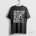 Officials You Grew Up With Bandaid I Grew Up Cut It Off Premium T Shirts Hoodie, Sweatshirt | InkRitualCo.com