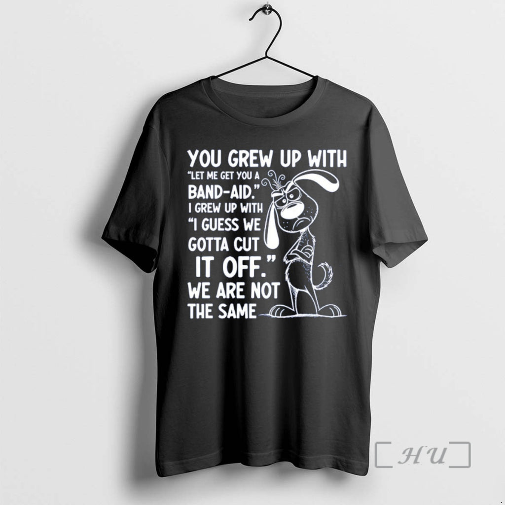 Officials You Grew Up With Let Me Get You A Band Aid I Grew Up T-Shirts, Hoodie, Sweatshirt | InkRitualCo.com