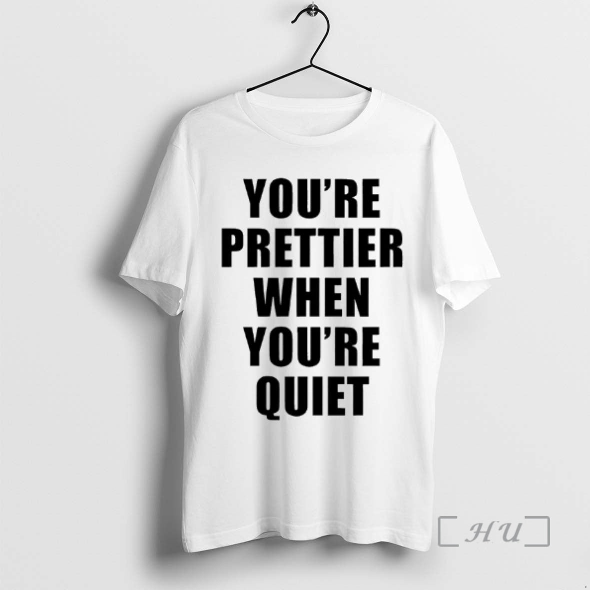 Officials Youre Prettier When Youre Quiet T-Shirts, Hoodie, Sweatshirt | InkRitualCo.com