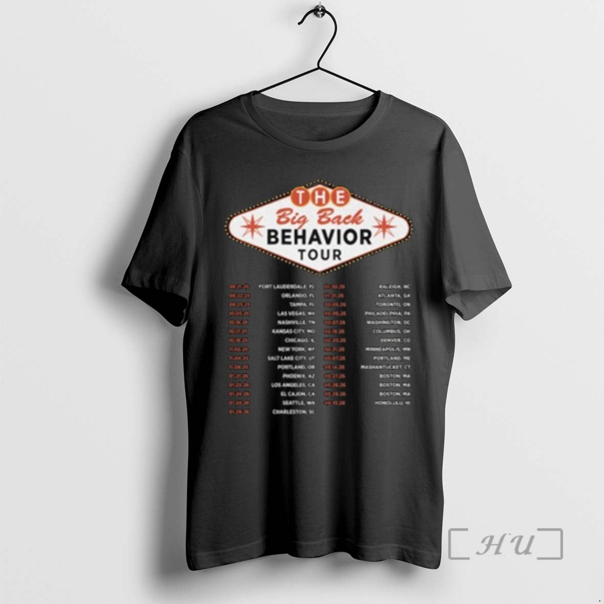Officials Zachariah Porter The Big Back Behavior Tour 2025 T-Shirts, Hoodie, Sweatshirt | InkRitualCo.com