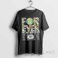 Officials Zayne Anderson And Players Green Bay Packers Forever Not Just When We Win Signatures T-Shirts, Hoodie, Sweatshirt