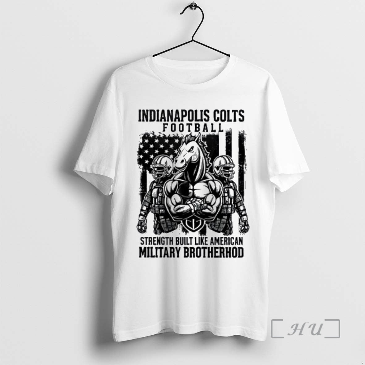 Officials Ndianapolis Colts Football Strength Built Like American Military Brotherhood T-Shirts, Hoodie, Sweatshirt