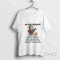 Officials New Years Resolutions Walk Carefully Stay Awake After Lunch Get Up Without Grunting Christmas T-Shirts, Hoodie,...