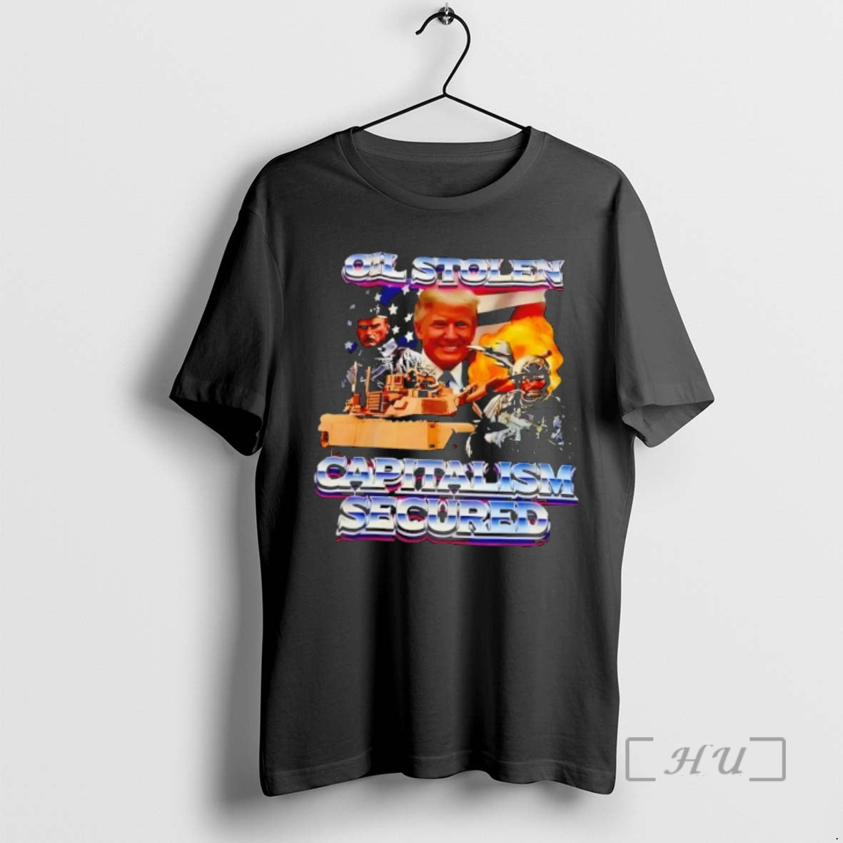 Officials Rump Oil Stolen Capitalism Secured Graphic T-Shirts, Hoodie, Sweatshirt | InkRitualCo.com